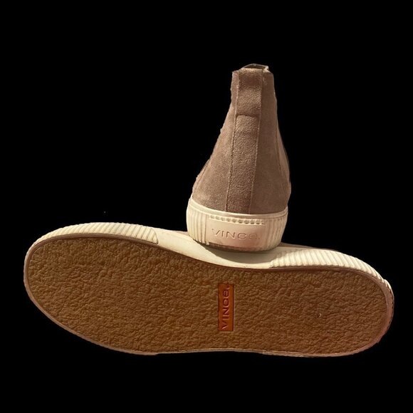 Vince Newlyn Chelsea Suede High-top Sneaker 8.5 - Picture 4 of 6